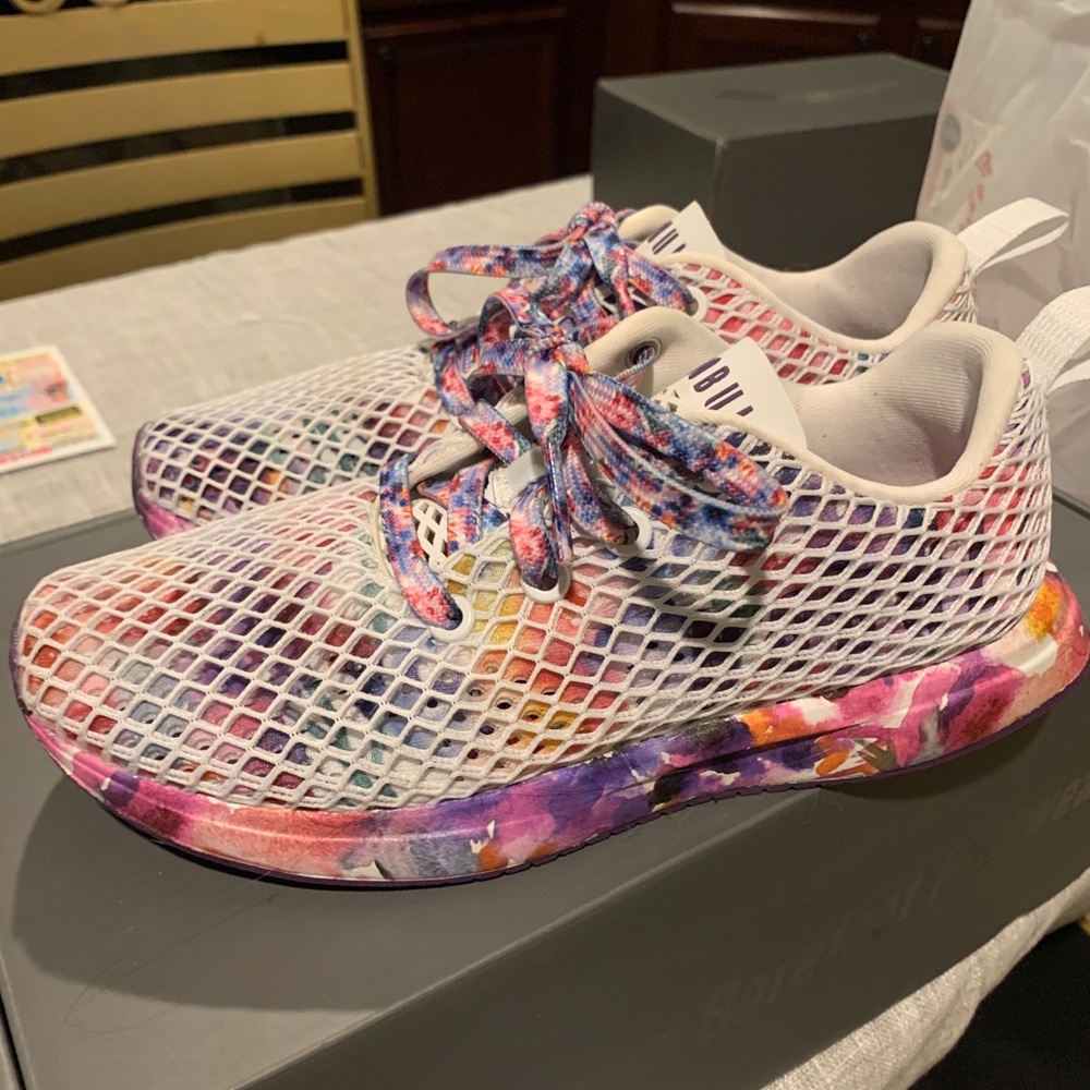 SOLD - NoBull Vibrant Colorful Watercolor Running Shoes - Picture 2 of 5